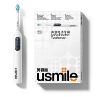 usmile แปรงสีฟันไฟฟ้า P10 ชาร์จ USB-C ใช้งานได้ 365 วัน ขจัดคราบพลัค 96% กันน้ำ IPX8 เหมาะกับคนจัดฟั