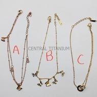 Titanium Exclusive choice anklet GK001