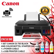 Canon PIXMA G3010 / G3000 Refillable Ink Tank Printer Wifi Using GI 790 Ink Cartridge