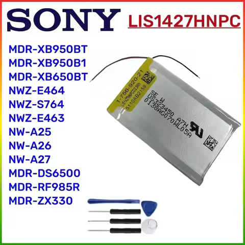 Wireless Headset Battery For Sony 1-756-920-211-756-920-32 LIS1427HEPCC LIS1427HNPC Fits Sony MDR-XB