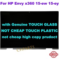 Untuk Hp Envy X360 15-ew 15-ey Tpn-w147 Tpn-c158 2-dalam-1 Lcd Touch Screen Replacement Assembly N10