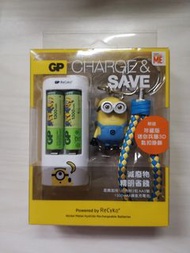 GP Minion USB充電寶連AA 1300mAh充電池