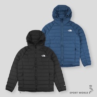 The North Face Hooded Down Jacket Men's Water Repellent Can Store Nf0a7w7ph/NF0A7W7PJK3