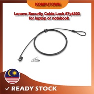Lenovo Security Cable Lock 57y4303 for laptop or notebook