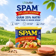[NEW DATE] Spam Canned Meat 25% Percent Less Sodium Spam 340g American Product