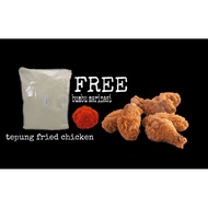 Fried Chicken Flour Ready To Use Free Marination Seasonings | Tepung fried chicken siap pakai gratis bumbu marinasi