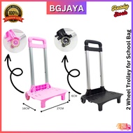 High Quality 2 Wheel Trolley For School Bag Staircase Bag Trolley Backpack (BGJAYA)