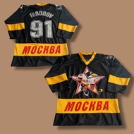 Vintage Hockey Jersey 90s RUSSIAN PENGUINS