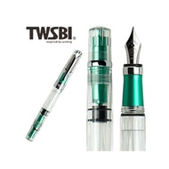 TWSBI 鑽石580 AL活塞吸墨式鋼筆/ 翡翠綠/ M