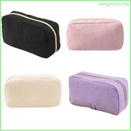 RAN Multifunctional Pencil Case Big Capacity Pencil Bag Large Corduroy Pen Pouches
