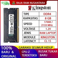 RAM LAPTOP KINGSTON DDR4 8GB 2133 MHZ 17000 ORI GAMING RAM NB DDR4 8GB SAYSTORE07