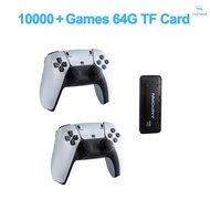 Ampown U9 TV Game Stick With Two 2.4G Wireless Controller Retro Video Games Console Gaming Player Game Box