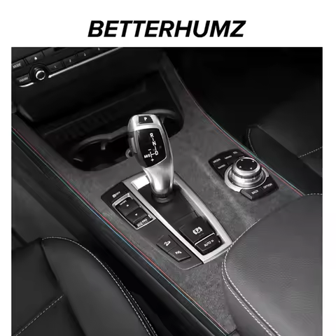 Betterhumz for BMW X3 F25 X4 F26 Car Center Console Control Gear Shift Panel Cover Trim Made of Alca