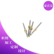 Micro Precision Thread Rod Nut Fine Thread Screw Stainless Steel 304 Long Thread Rod Tooth Bar Screw