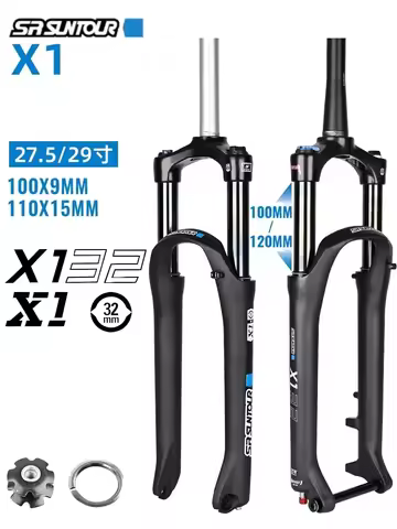 SR SUNTOUR RAIDON MTB BOOST Suspension Fork 110x15mm 27.5er/29 inch Mountain Bike Air Damping Remote