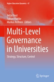 Multi-Level Governance in Universities Jetta Frost