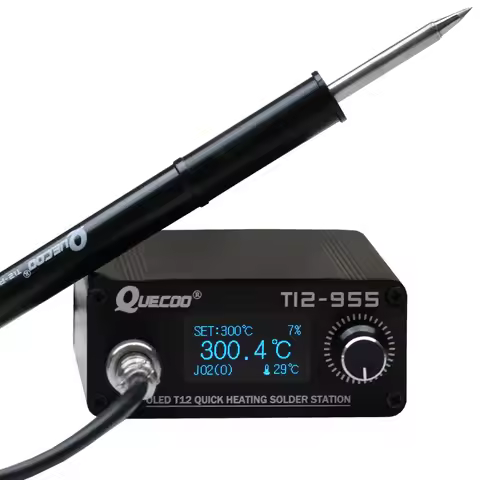 STM32 V2.1S T12-955 Soldering Station Electronic Soldering iron 1.3inch Digital station solder P9 ha