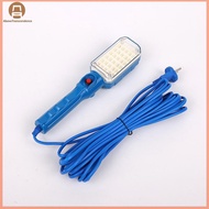 Abo  Portable 7W 30LED Workshop Flashlight 220V Garage Work Light Repair Inspection Lamp 10M Power C