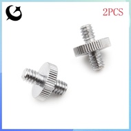 [FIREFLY1] 2PCS 1/4" 1/4" Male to 1/4" Male Threaded Screw Adapter Double Head Screw OOO