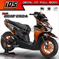 Stiker Motor Beat Deluxe 2024 Full Body Stiker Beat Street 2024 New Keren Decal Beat 2024 Full Body 