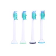 4 PCS Replacement Brush Heads for Philips Sonicare P-HX-6014/HX6064 Philips Sonicare Electric Toothbrush