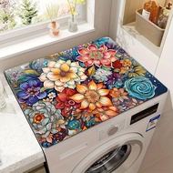 Washing Machine Anti-dust Pad Three-Dimensional Flower Diatom Mud Absorbent Pad Household Sunscreen 