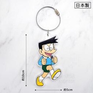 日本製 哆啦a夢卡通人物 壓克力鑰匙圈 小夫 阿福 胖虎妹 吊飾 正版 可愛 卡通 文具 交換禮物_a夢久久