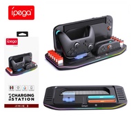 Switch2 Charging Base NS2 PRO Handle Base Charger with Symphony Lights Can Store Game Card PG-SW2048