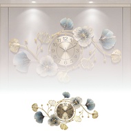 Creative Wall Clock Silent Art Digital Wall Clock Home Decor Wall Clock Modern Metal Clock Wall