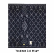 top sale sarung wadimor motif bali hitam warna kain sarung pria tenun