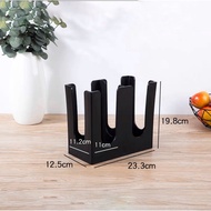 Glass Shelf Plastic Cup Holder Gs007