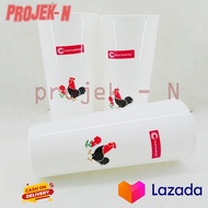 UKURAN BESAR!! Gelas Cool ukuran L / Gelas minum plastik Clio / Gelas Panjang