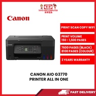 CANON AIOG3770 PRINTER ALL IN ONE G3770