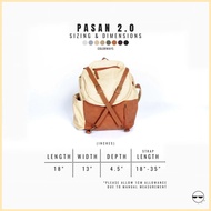 ☸ ✌ ☃ LEGAZY Pasan 2.0 Pilak Limited Edition Baybayin Backpack for Men and Women Laptop Backpack