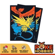 Pokemon TCG: Hidden Fates Deck Sleeves Articuno &amp; Moltres &amp; Zapdos Brand New Factory Sealed