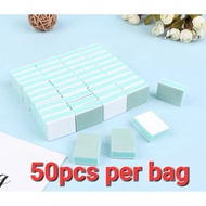 50Pcs Nail Buffer Block Grit Nail Art Sanding Polish UV Gel Shining Buffer Files Mini Square
