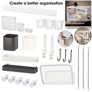 ikea pegboard accessories wall Shelf No Drill Home Decor Pegboard Accessories hook