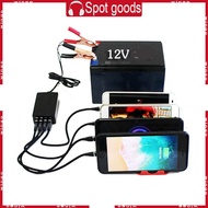 WIN 12V 24V To 5V 4-Port USB Charger Usb Charger Multiport Charger With  Clip
