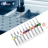 BORRAONE PCB Drill Bits Punch Tool Wood CNC Drill Multifunctional PCB Twist Drill Corn Engraving Dri