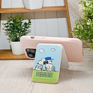 【交換禮物】歐拉夫系列摺疊卡套手機支架