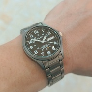 Jam Alba Quartz Titanium Japan Pilot Military