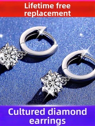 KAFANDENG | Platinum PT950 Diamond Earrings