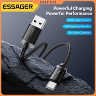 ESSAGER Universal USB Type C Data Cable PD Fast Charging Braided 60W - ES-X60