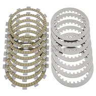 15 PCS Clutch Friction Disc Plate Kit For Yamaha TT600R TT600N TT600W TT600K TT600E TT600RE XT500Z X