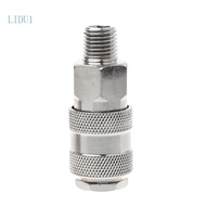 LIDU1 1 Pc Euro Air Line Hose Connector Fitting Female Quick Release 1 4 Inch BSP Male