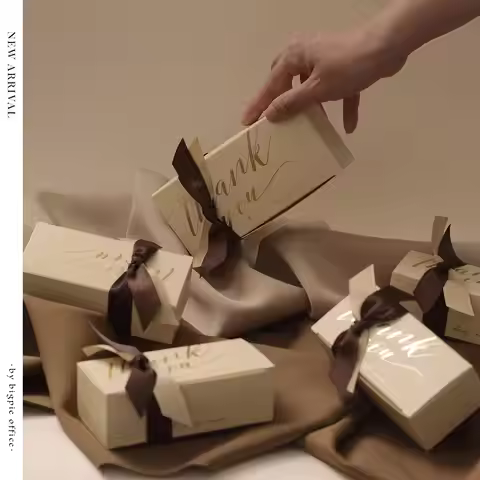 30pcs European Style Wedding Gift Box Wedding Companion Gift Box Wedding Candy Packaging Wedding Can