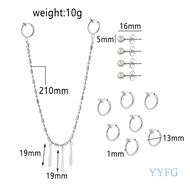 [YYF] Hori and Miyamura Anime Earrings Lip Stud Set Anime Peripheral Jewelry Set