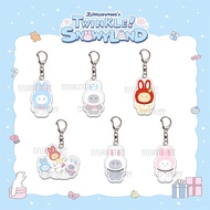 Kpop Idol SHINee Onew Pop-Up Bag Keychain Acrylic Pendant Winter Doll Bag Accessory