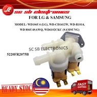 WD106U4 WD-CD1412W WA806U4SAWQ LG SAMSUNG WASHING MACHINE WATER INLET VALVE 5220FR2075B