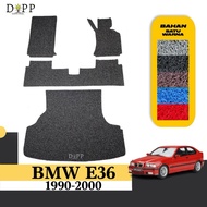 Car Mat bmw E36 Car Mat/ Car Vermicellimie bmw E36 1990-2000